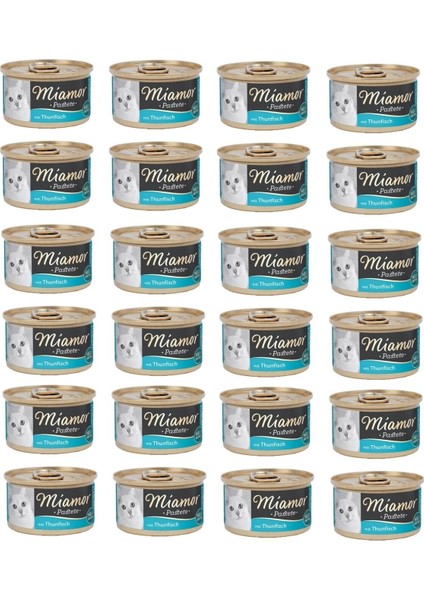 Kedi Konserve Pastete Ton Balıklı 85 Gr. (24 Adet)