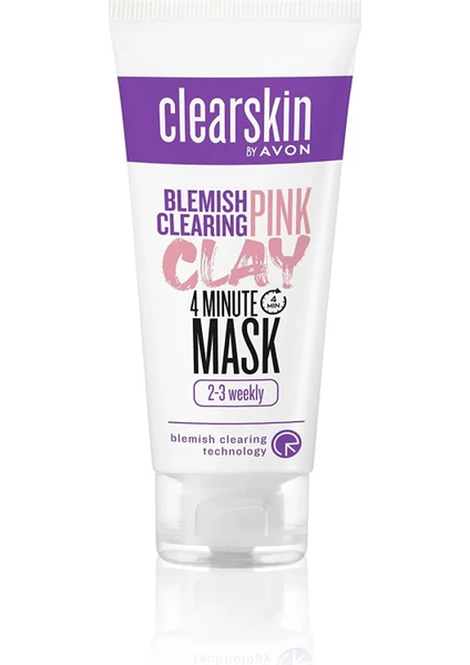 Clearskin Blemish Clearing Leke Karşıtı Pembe Kil Yüz Maskesi 75 Ml.