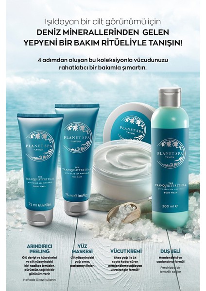 Planet Spa The Tranquility Ritual Ölüdeniz Mineralli Vücut Kremi 200 Ml.