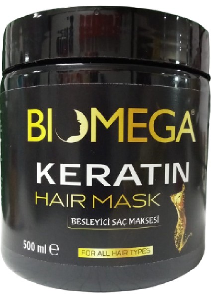 Keratin Hair Mask Besleyici Saç Maskesi 500 Ml