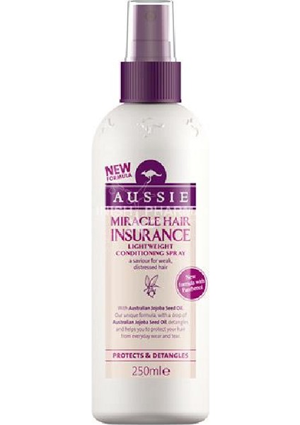 Miracle Hair Insurance Zayıf Saçlar Için Saç Bakım Spreyi 250 Ml