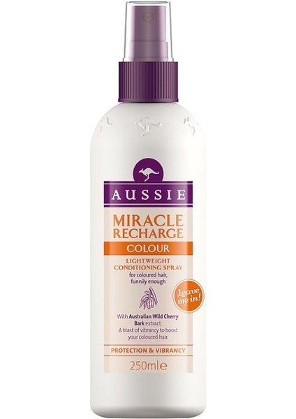 Miracle Miracle Recharge Color Boyalı Saçlar Için Saç Bakım Spreyi 250 Ml