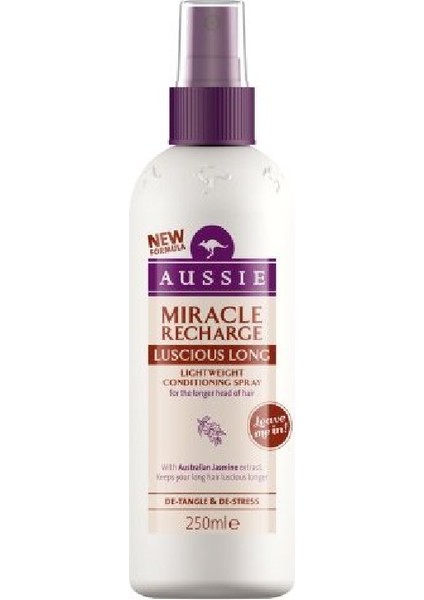 Miracle Recharge Luscıous Long Uzun Saçlar Için Bakım Spreyi 250 Ml