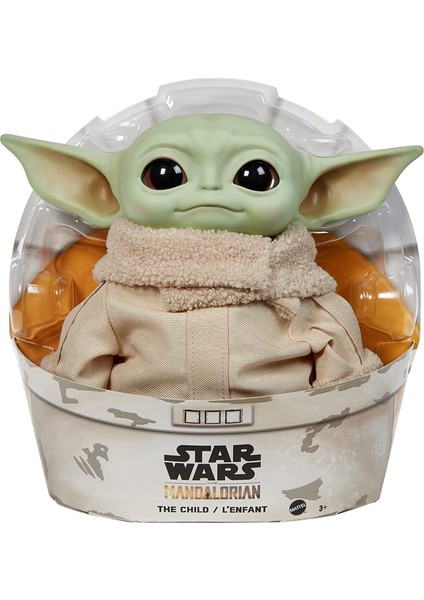 Star Wars The Child Pelüş Oyuncak, 28 Cm'lik Küçük ve Yumuşak Figür, Hayranlar Için Koleksiyona Uygun GWD85