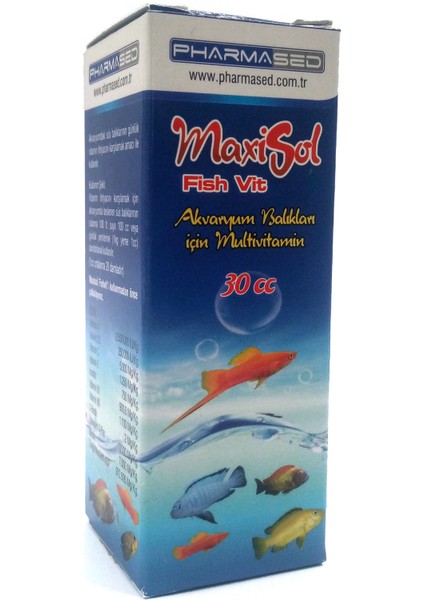 Guppy Granulat 6 Adet 100ML Tropikal Balık Yemi ve Vitamini