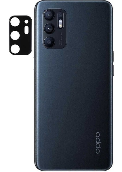 Oppo Reno 6 3D Kamera Lens Koruyucu Cam 2 Adet