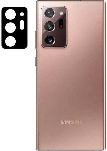 Samsung Galaxy Note 20 Ultra 3D Kamera Lens Koruyucu Cam 2 Adet