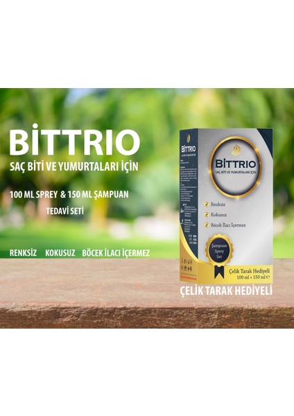 Bit Kiti Şampuan + Sprey + Bit Tarağı fiyatları