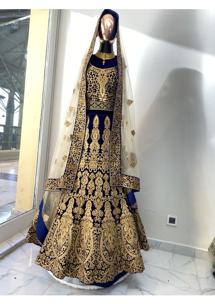 Lehenga Kına Elbisesi Kaftan