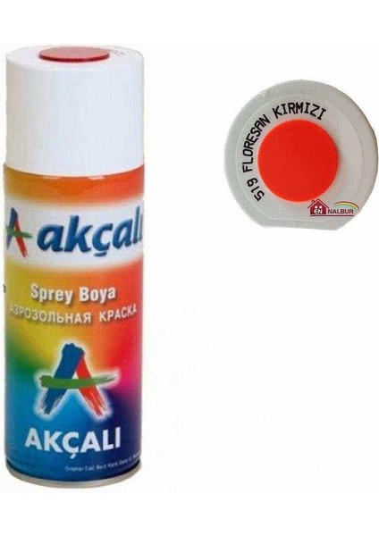 Sprey Boya 400 ml 519 Florasan Kırmızı
