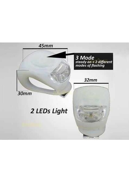 Bisiklet Flaşörü (2 Adet)-