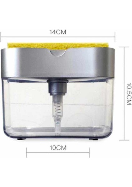 Pompa Mekanizmalı Sünger Hazneli Sıvı Sabunluk- fiyatları
