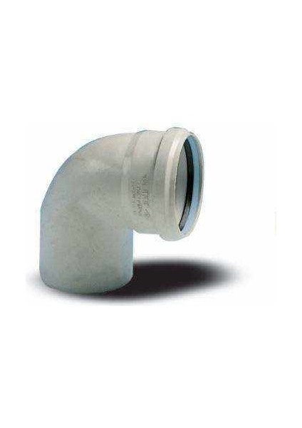 50X90 Pvc Kapalı Dirsek 3,2 mm