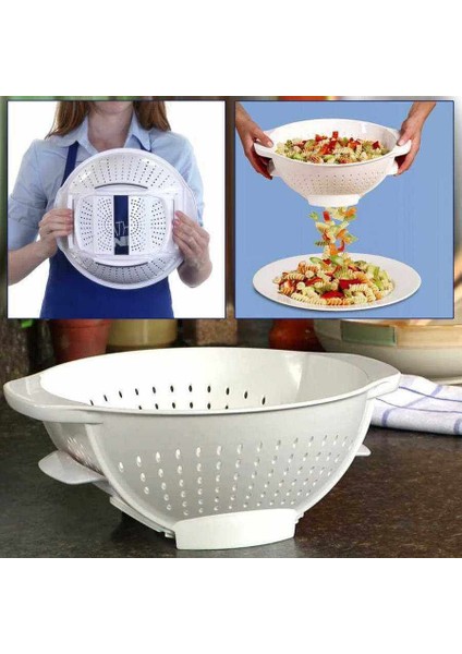 Makarna Süzgeci - Akıllı Makarna Süzgeci-