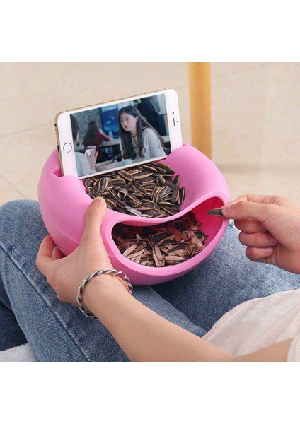 Keyif Çerezlik Telefon Standlı Çerez Kasesi-