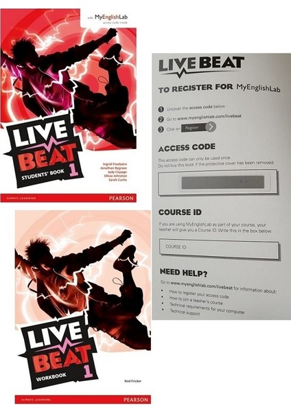 Live Beat 1 Students’ Book With Myenglishlab + Workbook