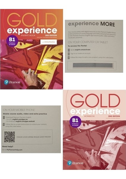 Gold Experience 2E B1 Student’s Book With Online Practice + Workbook