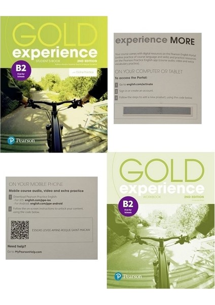 Gold Experience 2E B2 Student’s Book With Online Practice + Workbook