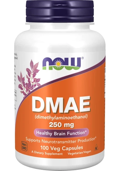 Dmae Dimethylaminoethanol 250MG 100 Kapsül Abd'den