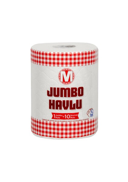 Içten Çekmeli Jumbo Havlu 1=10 Rulo