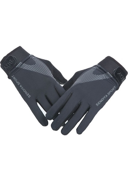 Kaydırmaz Akıllı Parmak Uçlu Motosiklet Bisiklet Eldiveni