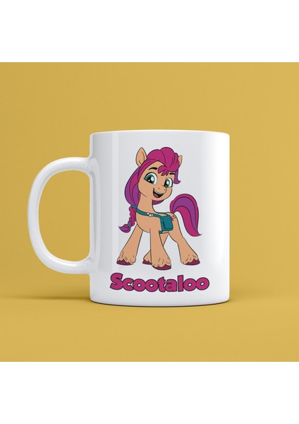 Pony Scootaloo Tasarımlı Kupa Bardak Mr-03