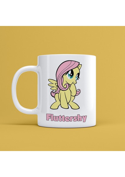Pony Fluttershy Tasarımlı Kupa Bardak Mr-04