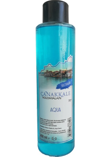 Aqua (Okyanus) Kolonyası -450 ml - (Cam Şişe )