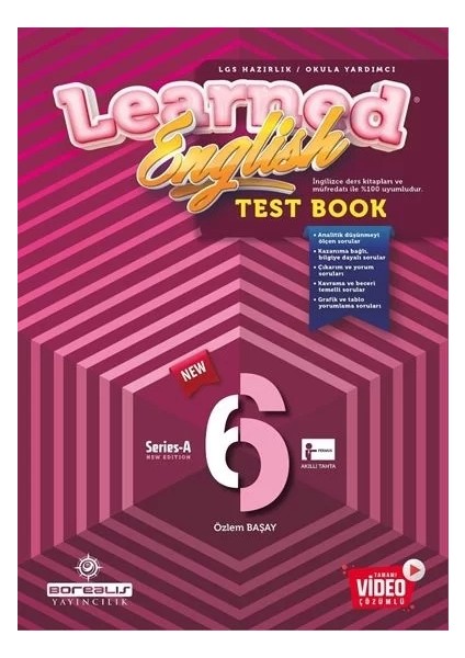 Borealis Yayınları Learned 6 Test Book Yeni Nesil Sorular
