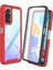 Xiaomi Redmi Note 11 / Note 11S Için Bumper Yerleşik Ekran 360 Tam Koruma Kılıf Kapaklı - Siyah(Yurt Dışından) 1