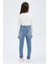 Kız Çocuk Skinny Fit Jean Pantolon Y6873A622WN 4
