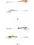 3063 Silikon Karides Takım 10CM Suni Yem 2'li Set B 1