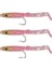 3526 Eel Fish 5cm Silikon Zargana Suni Yem 3'lü Paket E03 Pink G 1