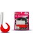 3540 Micro Snap 6cm Levrek Silikonu 10'lu Paket Suni Yem Beyazkırmz 1