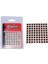 7631 Göz 5mm Silikon Damla Göz 81'i Paket Kırmızı 1