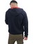 Erkek Armalı Fermuarlı Kapüşonlu Lacivert SWEATSHIRT-310 2