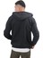 Erkek Armalı Fermuarlı Kapüşonlu Füme SWEATSHIRT-314 3