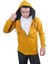 Erkek Armalı Fermuarlı Kapüşonlu Sarı SWEATSHIRT-313 2