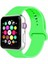 Apple Watch Uyumlu Kordon 2 3 4 5 Seri 38 mm ve 40 mm Silikon Kordon Kayış 1