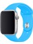 Apple Watch Uyumlu 3 4 5 6 7 8 Se Delikli 42 44 45MM Kordon Kayış Bileklik Klasik Silikon 4