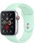 Apple Watch Uyumlu Kordon 2 3 4 5 6 Se Seri Uyumlu 42 mm ve 44 mm Kayış - Marina Yeşili 1