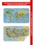 Eğitici - Öğretici Dünya ve Türkiye Haritası Çocuk Odası Duvar Stickerı 1