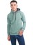 Erkek Basic Mint Kapüşonlu SWEATSHIRT-243 1