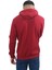 Erkek Basic Bordo Kapüşonlu SWEATSHIRT-245 3