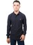 Booss Milano Boss Milano Erkek Polo Yaka Jakar Lacivert Kazak 1