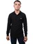 Boss Milano Erkek Polo Yaka Jakar Siyah Kazak 1