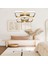 TT302-4+1-ESK Kare Tt Aydınlatma Eskitme Boyalı 5 Li LED Avize 3
