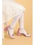 Kiko 768 Ayna Çam Günlük Kız Çocuk 3 cm Topuk Sandalet Ayakkabı Pudra 2