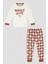 Beyaz Erkek Çocuk Bearly Pijama Takımı 1