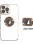 Iphone 11 Pro Max Kılıf Kamera Lens Cam Korumalı Yuvarlak Halkalı Logo Gösteren Parlak Gold 5